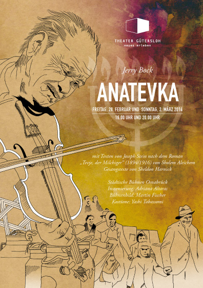 Theaterplakat Anatevka